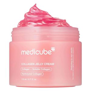Medicube Crème en gelée de collagène pour soins de la peau coréens en gros, niacinamide, renforce la barrière cutanée, hydrate et illumine