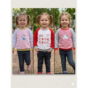 Pull pour enfant 4-5 ans lot de 3