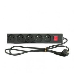 Multiprise 5 Prises - 1.5 M - Noir