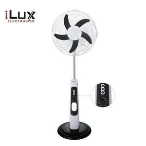 Ilux Ventilateur Rechargeable 18 Pouces - 5 Hélices