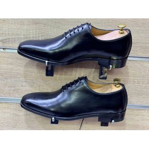 Gn soulier En Cuir noir-Homme