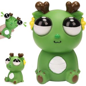 Pop-Out Eye Dragon Squeeze Toy - soulagement du stress Squishy sensoriel pour les adultes, boule anti-stress drôle, jouet d'anxiété idéal pour les faveurs de fête et cadeaux Bureau et cadeaux de faveurs de fête