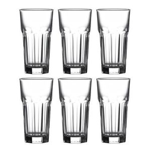 Lot De 6 Verres A Eau - Transparent