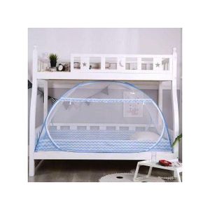 Supoer Moustiquaires pliantes super larges, lit simple, prévention des insectes assurant la circulation de l'air approprié