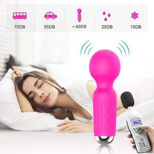 Stimulateur Clitoridien Point G Féminin Mini Vibromasseur 20 Vitesses Silicone Souple AV Vibrateur Adulte Sexy Jouet