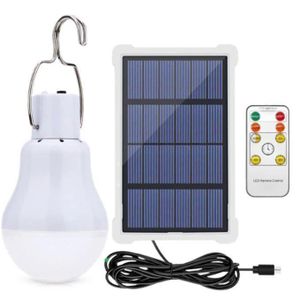 Ampoule D'éclairage Solaire Portable à LED Rechargeable