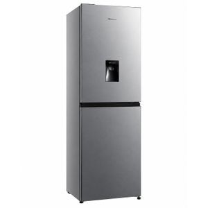 Hisense Réfrigérateur Combiné brute 259 Litres – 2 Portes – Distributeur d’Eau – 4 Tiroirs – Defrost – Gris – RD-34DC4SB