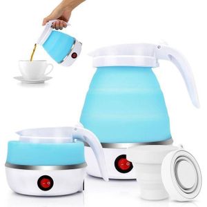 Bouilloire électrique pliable en silicone ,portable Avec indicateur de mise hors tension BN