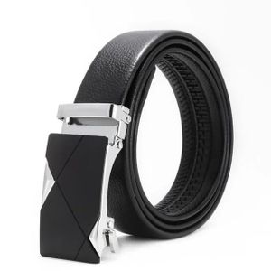 In : Ceinture Homme Élégance Chromée à Boucle Automatique