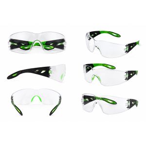 Lunette Lunettes de Protection Transparentes Anti-Choc – Sécurité Oculaire pour Bricolage, Chantier, Atelier et Industrie