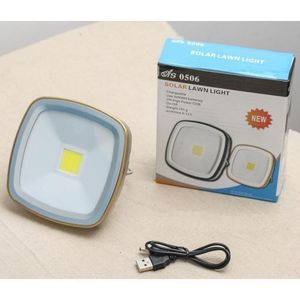 COB LED Alimentée Solaire USB Rechargeable