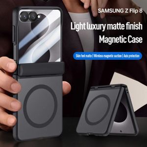 Coque Samsung Z flip 8 trans noir mag 