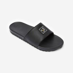 Olaian Claquettes Homme - 550 Palm Label - Noir
