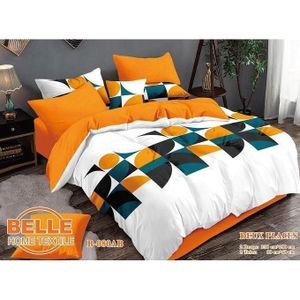Lot De 2 Draps + 2 Taies – Design Élégant et Confort Assuré Pour Deux Places RTKN