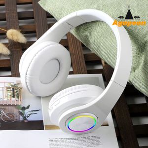 Agapeon Casques Sans Fil B39 Écouteurs Stéréo Supra-auriculaires