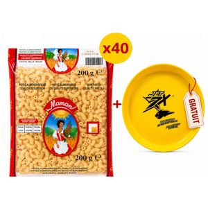 Maman Coquillette Maman 200G X 40 + Plateau