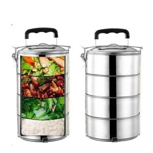 SPECIALE Boîte à Déjeuner Repas 4 Compartiments 14 Cm En Inox GT