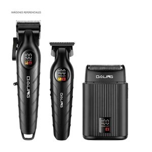 Daling 3-in-1 Kit de soins pour hommes_Tondeuses & Rasoir pour Barde, Cheveux et Corps