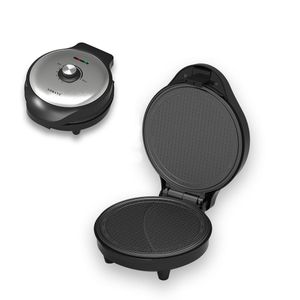 Sokany Machine à gaufres électrique à double face pour faire des gaufres en forme de cône, avec contrôle de la température réglable de 750 W