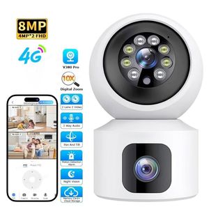 Camera de surveillance 4G avec contrôle à distance et carte sim intégré