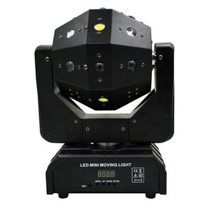 Mini Projecteur à Tête Mobile Led -Noir