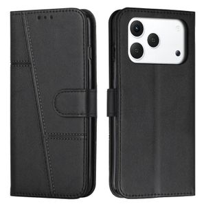 Etui à rabat portefeuille Tecno Spark 50 + 1 antichoc - Noir