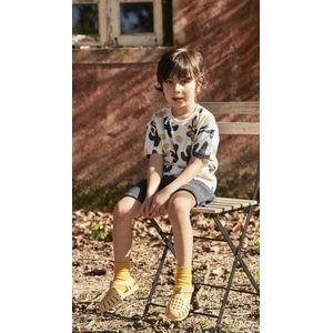 Cigit Ensemble Enfant Garçon t-shirt imprimé cactus - Écru