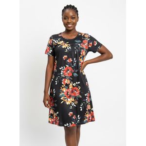 Robe midi oversize à manches courtes pour femme, style décontracté ou soirée, ZK50009