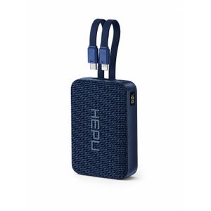 Hepu Power Bank 20000mAh – Charge Rapide 22.5W avec Câbles Intégrés