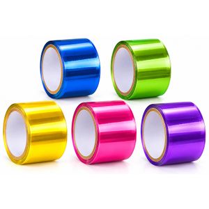Ruban adhésif décoratif Mariage & Anniversaire multicolore – Lot de 5