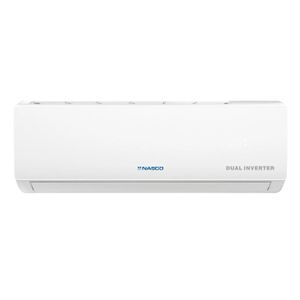 Nasco Nas-T18V1 - Split 18000 Btu Nasco - R410 - Dual Inverter - 220-240V - Facade Blanche - Elimination Des Bacteri