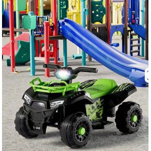 Véhicule Électrique Quatre Roues pour Enfants, Voiture Jouet à Batterie en Plastique pour Bébés de 0 à 24 Mois, 2 à 4 Ans, 5 à 7 ans -Multicolor  Grande 
