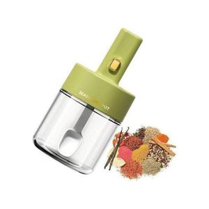 Chic Boîte à épices de cuisine cuillère rétractable