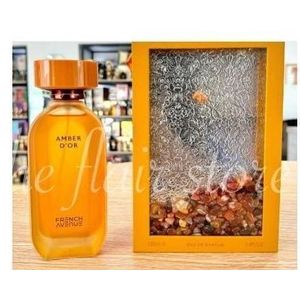 FRENCH AVENUE amber d'or eau de parfum homme te femme 100ml longue dure