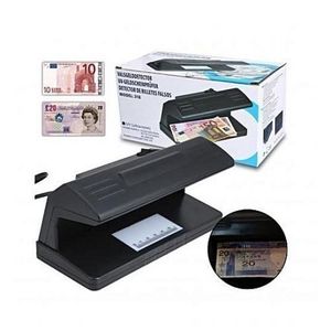 Global Security Détecteur De Faux Billets MODEL 318 - 32 Watts - Noir