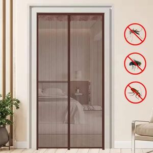 Rideau Moustiquaire de Porte Anti-Insectes – 100 × 210 cm