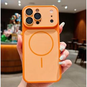Coque MagSafe Compatible Pour Iphone 11 Pro - ORANGE