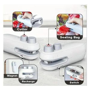 Mini thermo scelleuse à découper rechargeable
