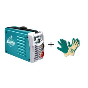 TOTAL Poste à Souder Portable 180 A Avec Gants Original TOTAL