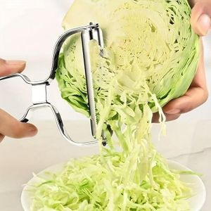 1pc Éplucheur en acier inoxydable Zoylofg pour fruits, carottes, légumes, pommes de terre et chou polyvalent