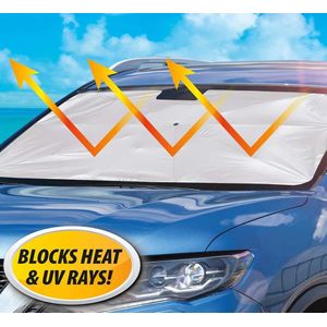 Pare-Soleil Avant Pour Voiture, compatible avec les Pare-Brise Pliables Protection Contre La Chaleur