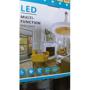 Gn Ampoule LED avec ventilateur intégré avec possibilité de changer de couleur télécommandé