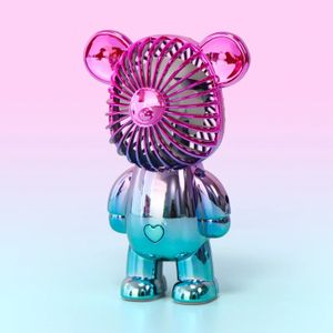 Petit Ventilateur Portable Silencieux, Petit Ventilateur à Trois Vitesses, Chargement USB