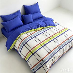 Mika Parure de lit Trois Places, 2 draps + 2 taies d'oreiller, dimensions 240×260cm / 60×80cm, literie textile imprimée