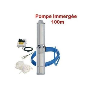 Pompe Immergée De Puissance 100m + Commande Original