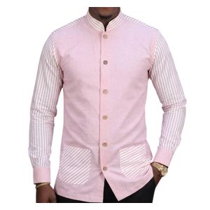Chemise Homme Manches Longues à rayure