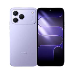 Tecno SPARK 50 - 6,78" - Double SIM - 4G - RAM (4+8) Go - 128 Go ROM - Appareil photo 8 MP/50 MP - Batterie 6700 mAh - Violet Aurore