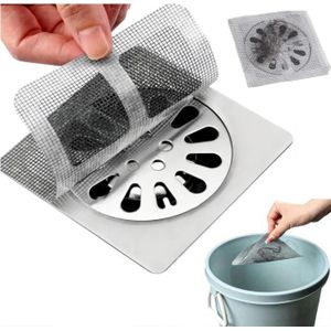 Filtre à évier Jetable Anti-Insectes En 30 Pièces, Patch De Maille Pour Drain De Douche, Collecteur De Cheveux, Peut également être Utilisé Pour La Réparation De Moustiquaires De Fenêtre