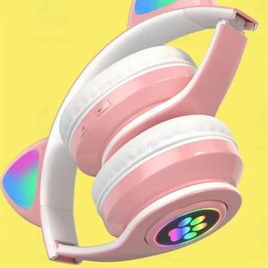 Casque Bluetooth SNT-28 Multi-fonction - Rose