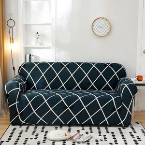 General 1/2/3 Seater Polyester Spandex Printed Sofa Cover Big Elasticity Cover Stretch Universal Sofa Slipcovers
